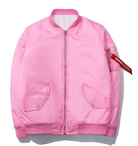 Fashion Men's Air Jacket MA1 Army Flight Bomber Jackets Cotton Coat Outwear New - Picture 4 of 26