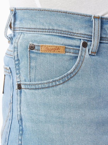 Wrangler Stretch Jeans Men’s Size: 40 Light Stone Regular Fit Texas - Picture 2 of 3