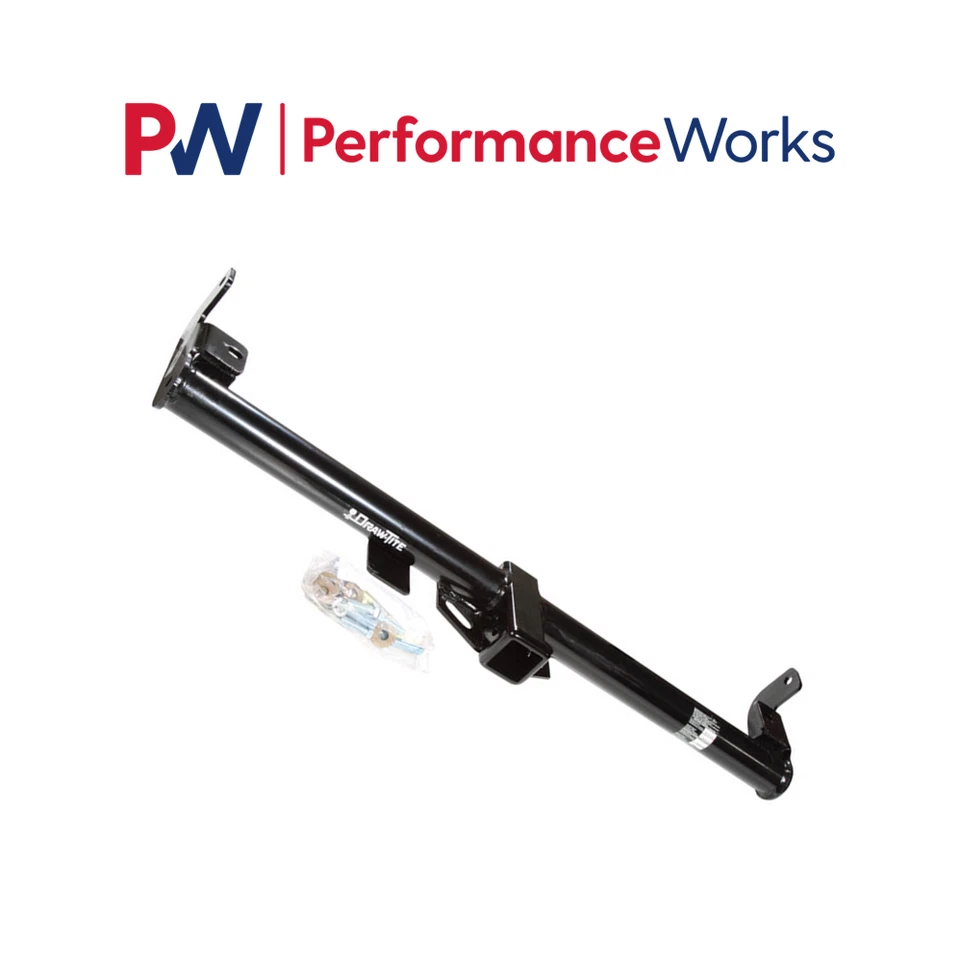 Enganche de remolque Draw-Tite 75193 clase III, receptor de 2" para 97-06 Jeep TJ, Wrangler Foto 2 de 4