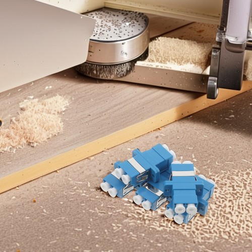  5 Pcs Glasfaseradapter Glasfaser-Patchpanel-Adapter Glasfaseranschluss