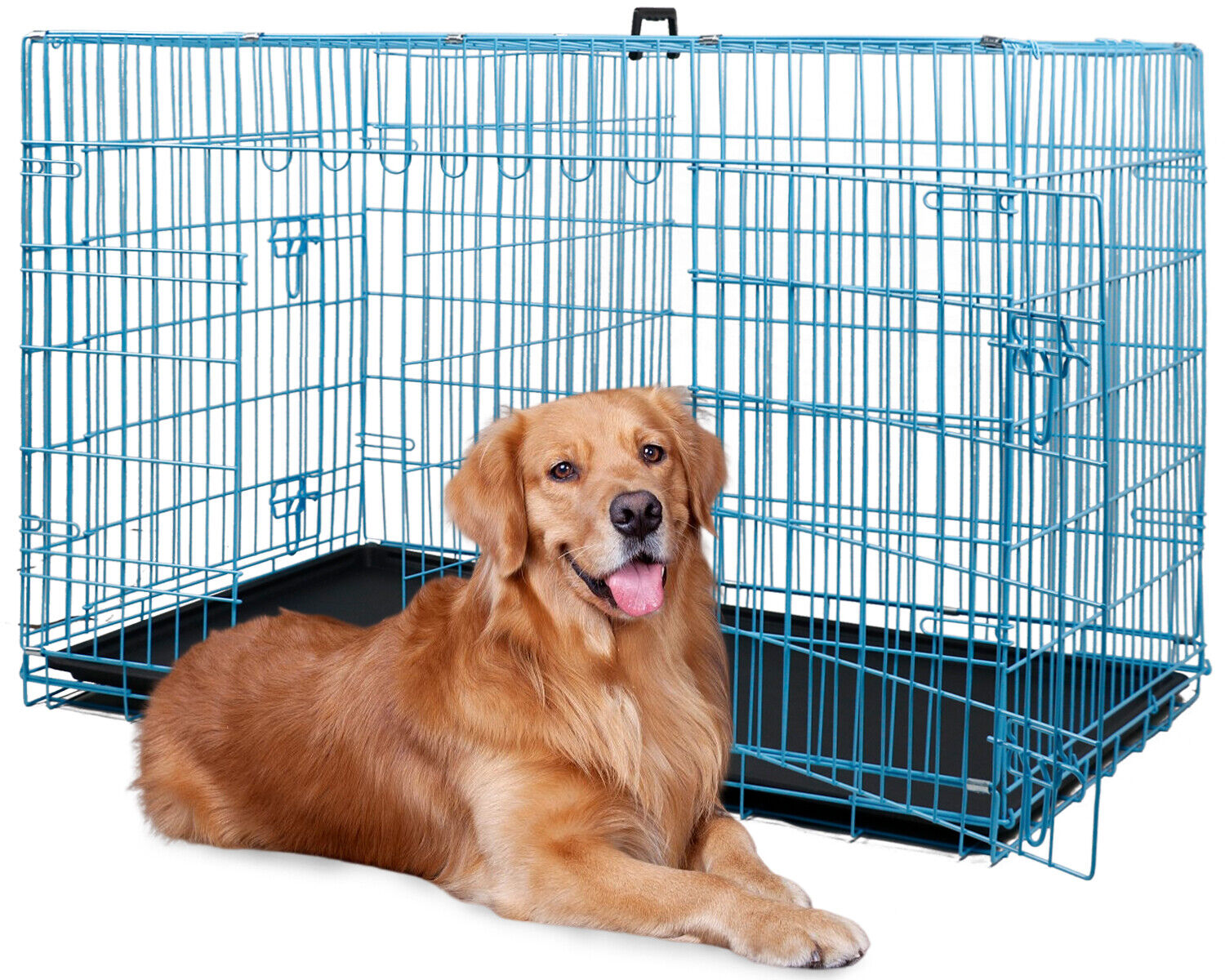 Folding Dog Crate Large - Brown - Duluth Trading Company