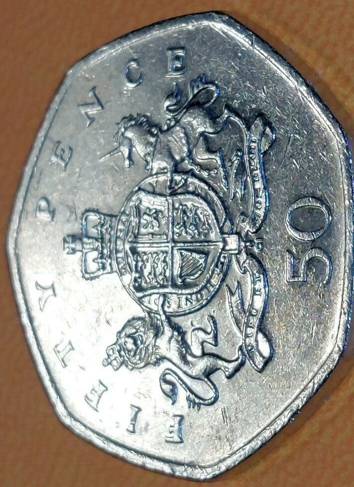 2013 50p Coin (Fifty Pence) Christopher Ironside Lion and Unicorn eBay