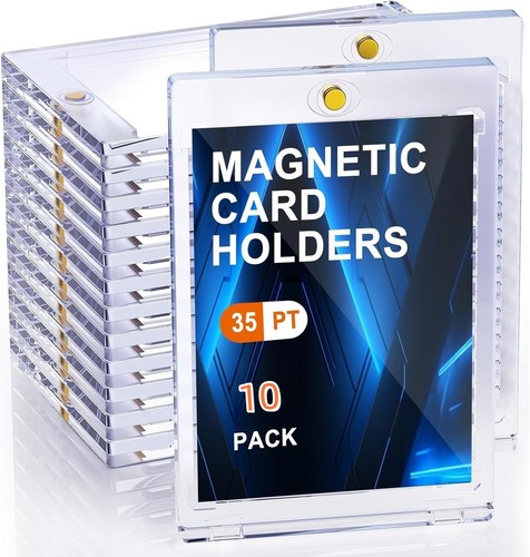 Estuche para Tarjetas Magnéticas para Tarjetas Deportivas 35pt One-Touch Duro Protección UV Paquete de 5-50 - Imagen 27 de 75