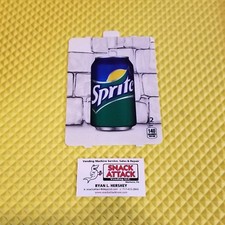 DIXIE NARCO 501E & 276E HVV SODA VENDING MACHINE "SPRITE" 12oz CAN VEND LABEL
