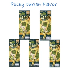 Glico Pocky Monthong Durian Flavor Thai Limited Edition Biscuit Snack 5 Boxes