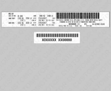 Decal Set 2pc Custom Style Replica Stickers Labels INFO for Chrysler Jeep Dodge