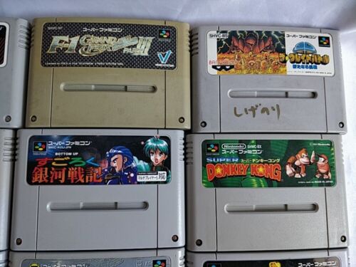 Venta al por mayor lote de 20 cartuchos de juego Nintendo Super Famicom FC NES conjunto-e0701-1 - Imagen 3 de 11
