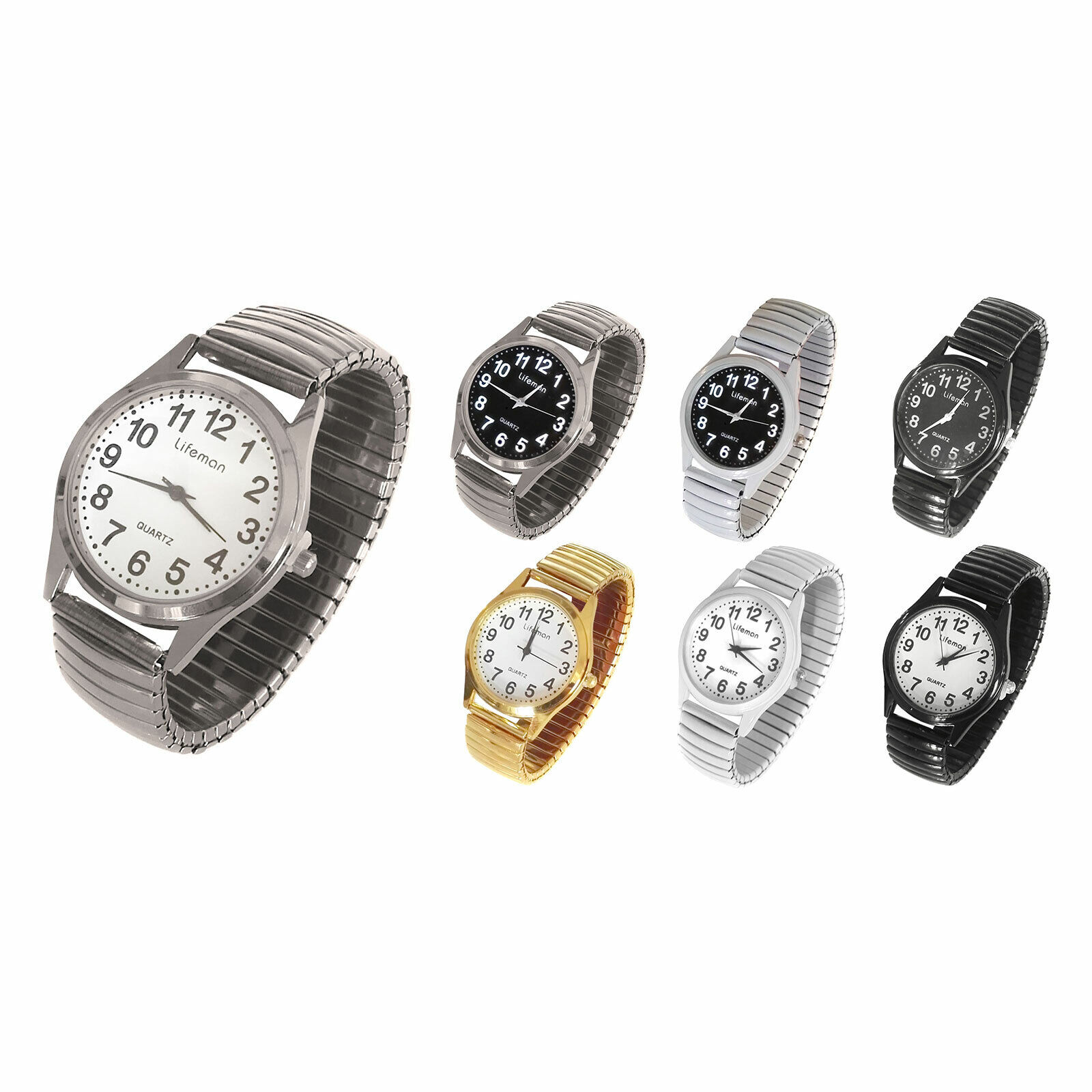 Reloj Ren/Lifeman hombre mujer con correa elastica - aldosuebai