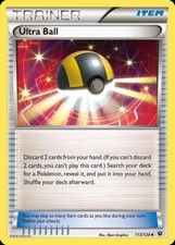 Pokemon Ultra Ball (113/138) Fates Collide LP REVERSE HOLO