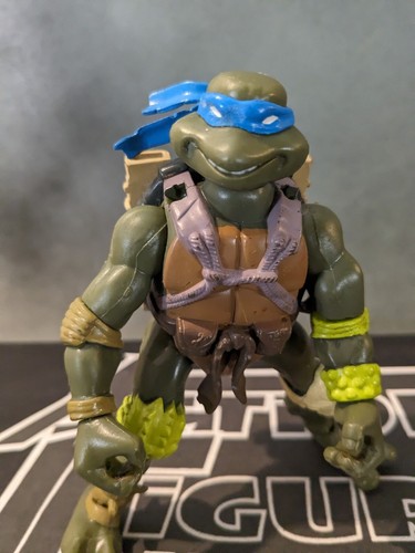 Leonardo 2005 Paleo Patrol LEO Teenage Mutant Ninja Turtles Actionfigur TMNT - Bild 7 von 7
