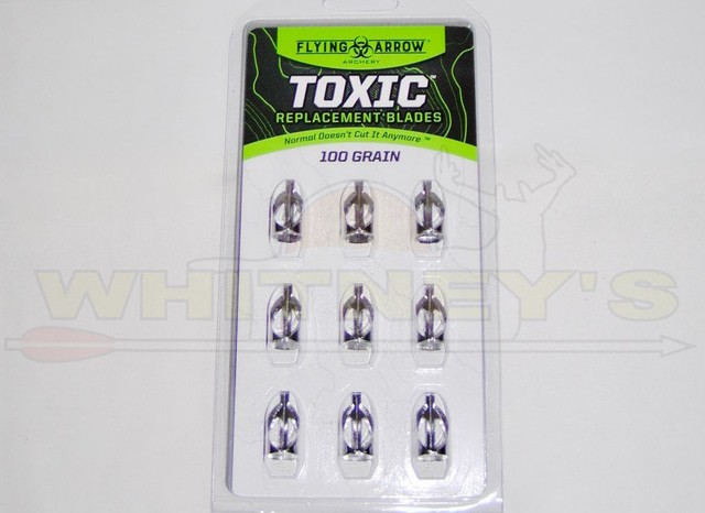 FLYING ARROW ARCHERY TOXIC REPLACEMENT BLADES