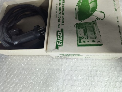 EICO TV Picture Tube Test Adapter Model CRA 110- Vintage - Picture 5 of 8