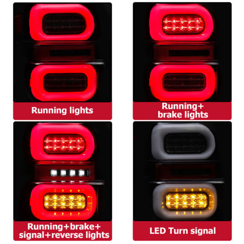 Luces traseras LED negras de tubo 10-23 para Toyota 4Runner 2010-2023 2020 - Imagen 4 de 23