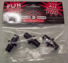 Drum Nutz Nuts Cymbal Wing Nut topper NEW Exclusive 6mm 8mm FREE U.S. Shipping! 