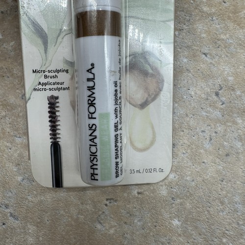 Physicians Formula Organic Wear Brow Shaping Gel Soft Brown Color NEW - Picture 7 of 7