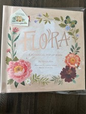NEW in cellophane Flora: A Botanical Pop-Up Book Kim, Yoojin Hardcover