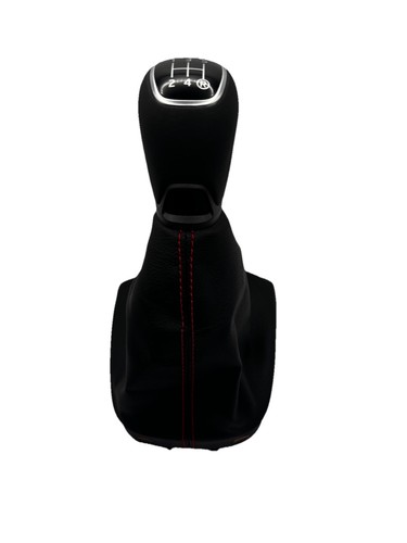 Skoda Citigo/VW Up GearKnob & Gaitor For 2012 On Black/Red Stitching Genuine  - Picture 1 of 24
