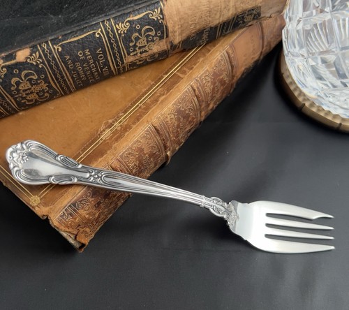 CHANTILLY Salad Forks Set of 8 by GORHAM SILVER Sterling Silver 6 3/8" - Picture 5 of 8