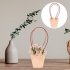  6pcs Kraftpapier Geschenktüten Geschenkboxen mit Griff