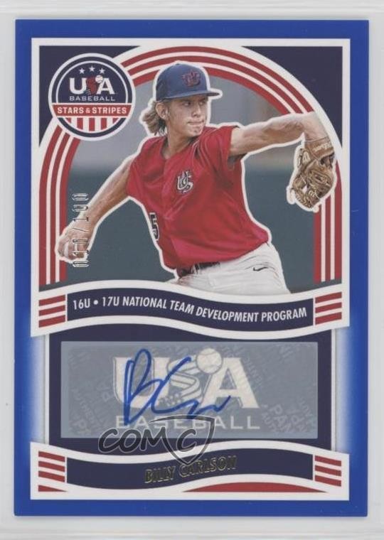 2024 Panini Stars and Stripes Team Sets 10/100 Billy Carlson #NTS-BC Auto 0j81