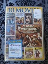 Classic Westerns: 10-Movie Collection (DVD) New - Sealed