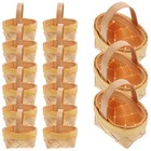 30 PCs handgewebte Süßigkeiten Körbe kleine Geschenkkörbe Hochzeit