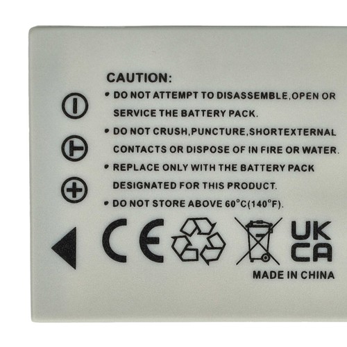 Akku für Pentax Optio L20 A40 A30 S7 S5i S4i S4 S A20 A10 S6 S5z S5n 500mAh 3,6V - Bild 7 von 9