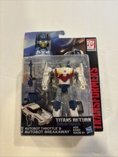 Transformers Titans Return deluxe class Autobot Breakaway   Headmaster Throttle