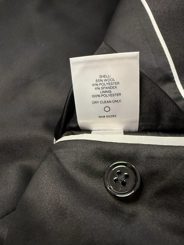 Tux Suit - 42R Jacket, 36x32 Pants - EXPRESS - SLIM FIT - WOOL BLEND - Picture 8 of 12