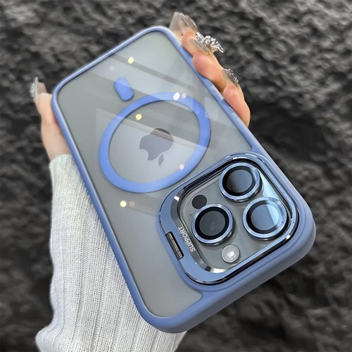 Camera Stand Mag Safe Case for iPhone 17 Air 16 15 14 13 Pro Max Lens Protector - Picture 27 of 29