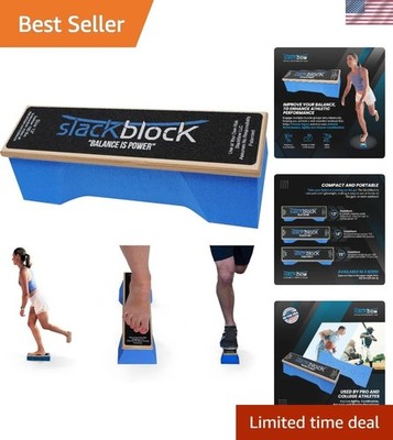 Versatile 15'' SlackBlock Balance Trainer for Full-Body Workouts - Portable & Fun