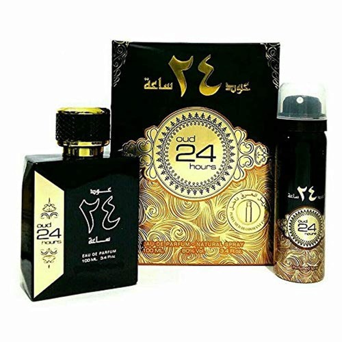 Ard al Zaafaran Oud 24 Horas Eau de Parfum Spray, 3.4 Fl OZ 100 ml (Unisex) - Imagen 1 de 2
