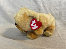 TY Beanie Babies 2000 Chinese Zodiac Chow Dog 8" Brown Retired with Tags