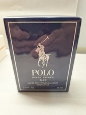 Ralph Lauren Polo Blue Eau De Toilette Spray 2.5 Oz / 75mL for Men NEW SEALED