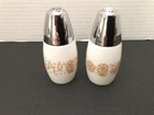 Vintage Gemco Westinghouse Butterfly Gold Salt Pepper Shakers - Pyrex Corelle