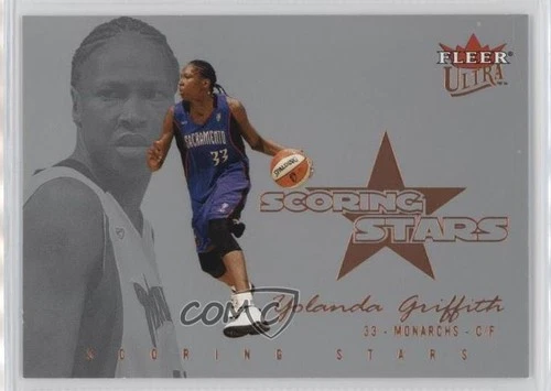 2004 Fleer Ultra WNBA Scoring Stars Yolanda Griffith #11SS HOF