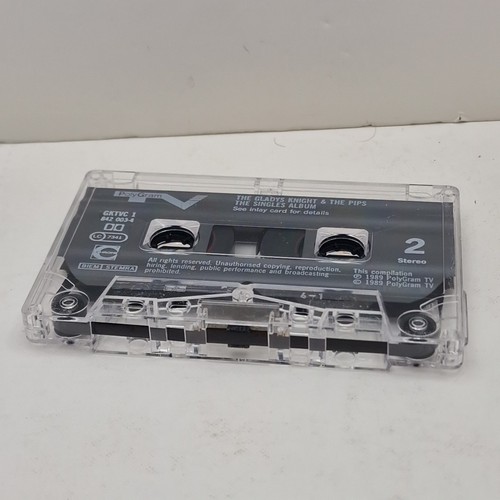 Gladys Knight and The Pips: The Singles Album (Cassette Tape, 1989) PolyGram TV - Picture 10 of 11