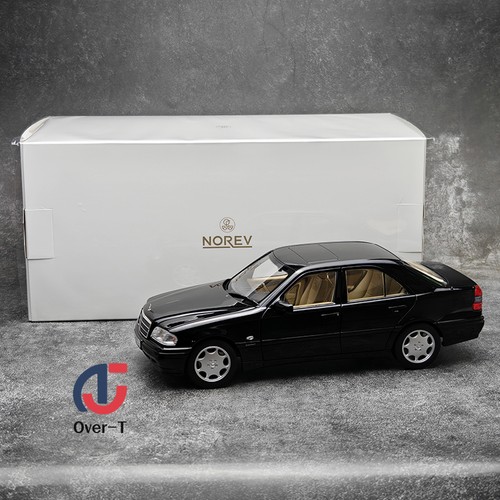 NOREV 1:18 Mercedes Benz C36 AMG W202 C-Class Black 1997 Alloy Car Model - Picture 12 of 12