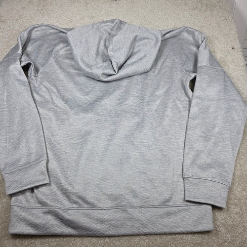 Adidas Miami Hurricanes Hoodie Herren L/XL grau NCAA Sample ClimaWarm Pullover - Bild 7 von 11