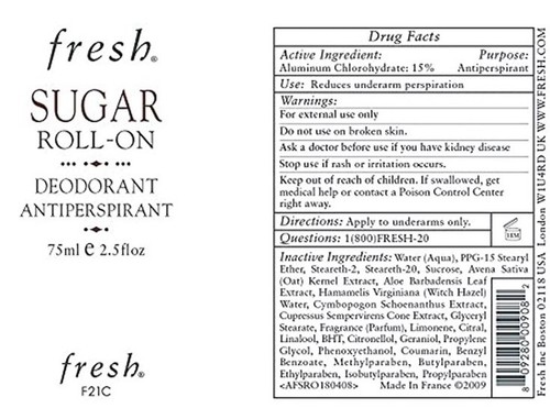 Fresh Sugar Roll-On Deodorant - 75ml/2.5oz - Picture 2 of 2