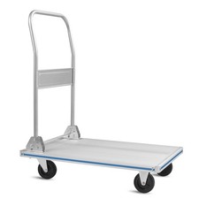 Flatbed Cart Aluminum Foldable Platform Cart 440lbs Capacity(29" Lx19 W)