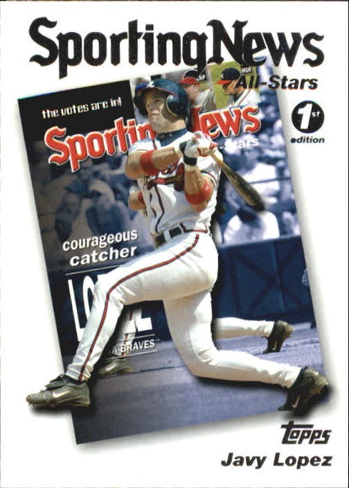 2004 Topps 1st Edition #725 Javy Lopez AS - BB