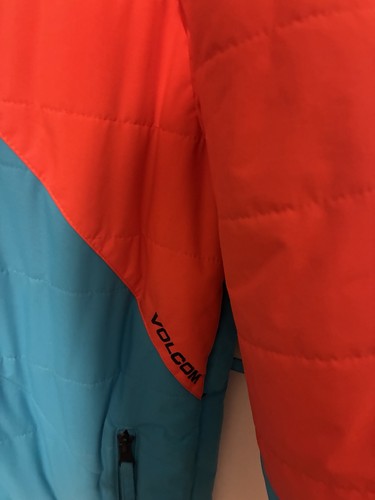 Volcom Ski/Snowboarding Jacket Boys Large. Blue Orange Black. Great Condition - Picture 3 of 6