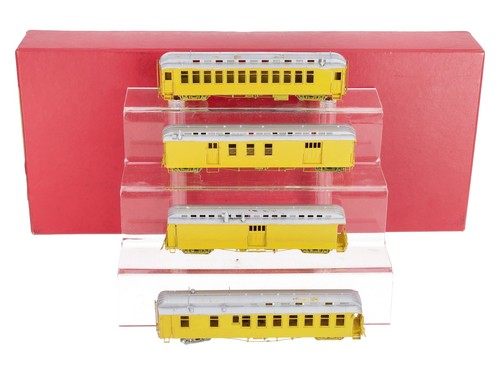 Key Imports HOn3 BRASS D&RGW "San Juan" 4-Car Passenger Set - Painted/Box