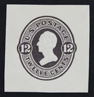CKStamps: US Cut Square Stamps Collection Scott#U93 Unused H NG