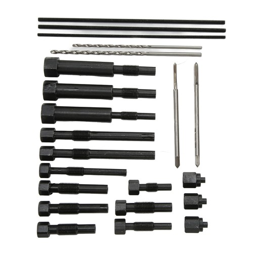 22PCS/Set Glow Plug Electrodes Removal Tool Kit Metal Portable Complete With MER - Picture 12 of 23