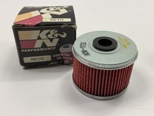 K&N KN-113 Motorcycle Oil Filter - Replaces Honda # 15412HM5A10