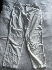 Women’s Primark White Linen Trousers Size 6 - Worn Once