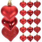  24pcs Valentine's Day Shopwindow Decorations Party Pendants Ball Hanging