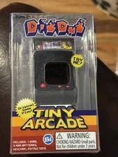 Dig Dug Tiny Arcade Game Keychain
